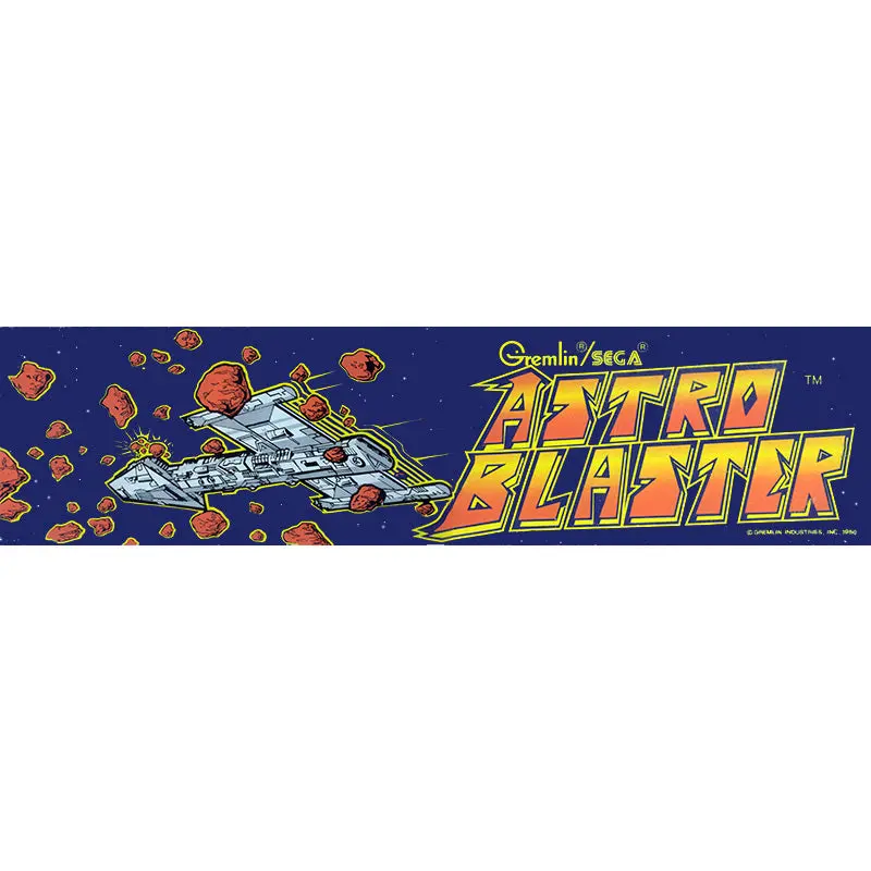 Astro Blaster Marquee 1