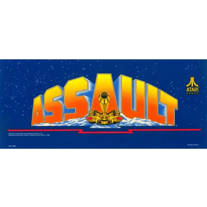 Atari Assault Arcade Marquee 1