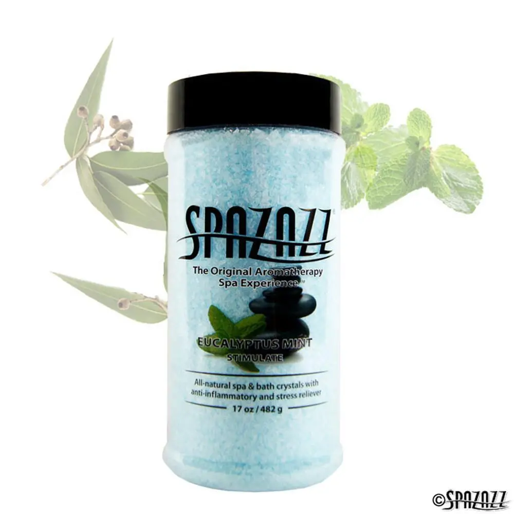 Spazazz Botanical Eucalyptus Mint Crystals - Stimulate 2