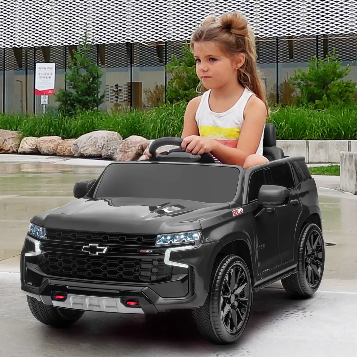 Chevrolet Tahoe 12V Kids Ride On Car With Remote Control, Licensed 3