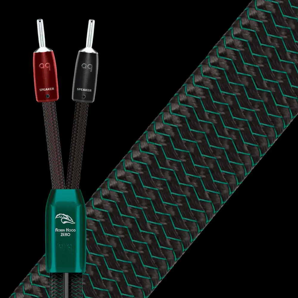 Audioquest Robin Hood Zero Speaker Cables (Pair) 1