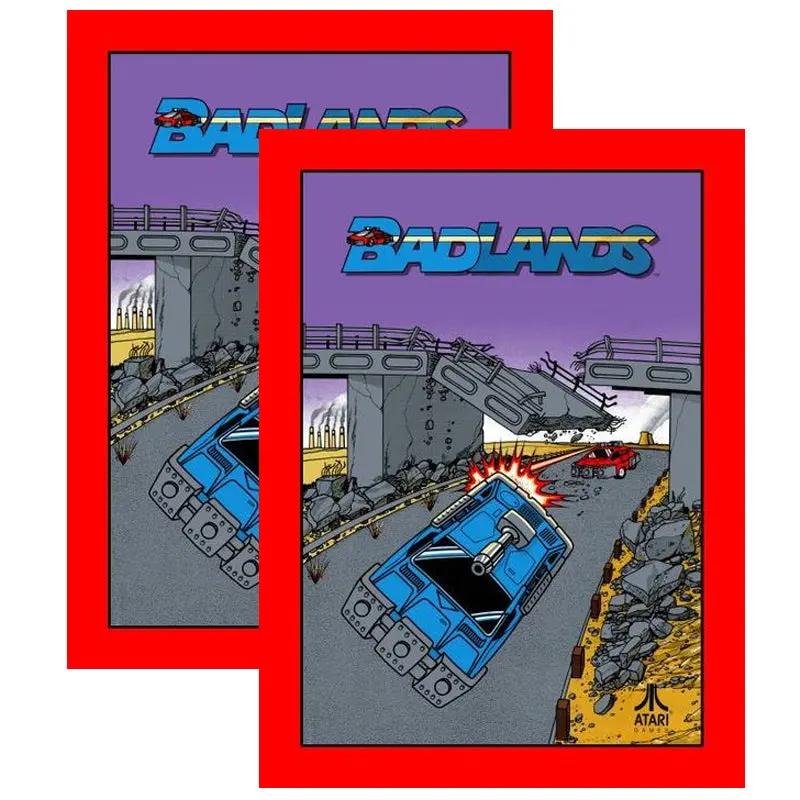 Badlands Side Art Decal Set 1