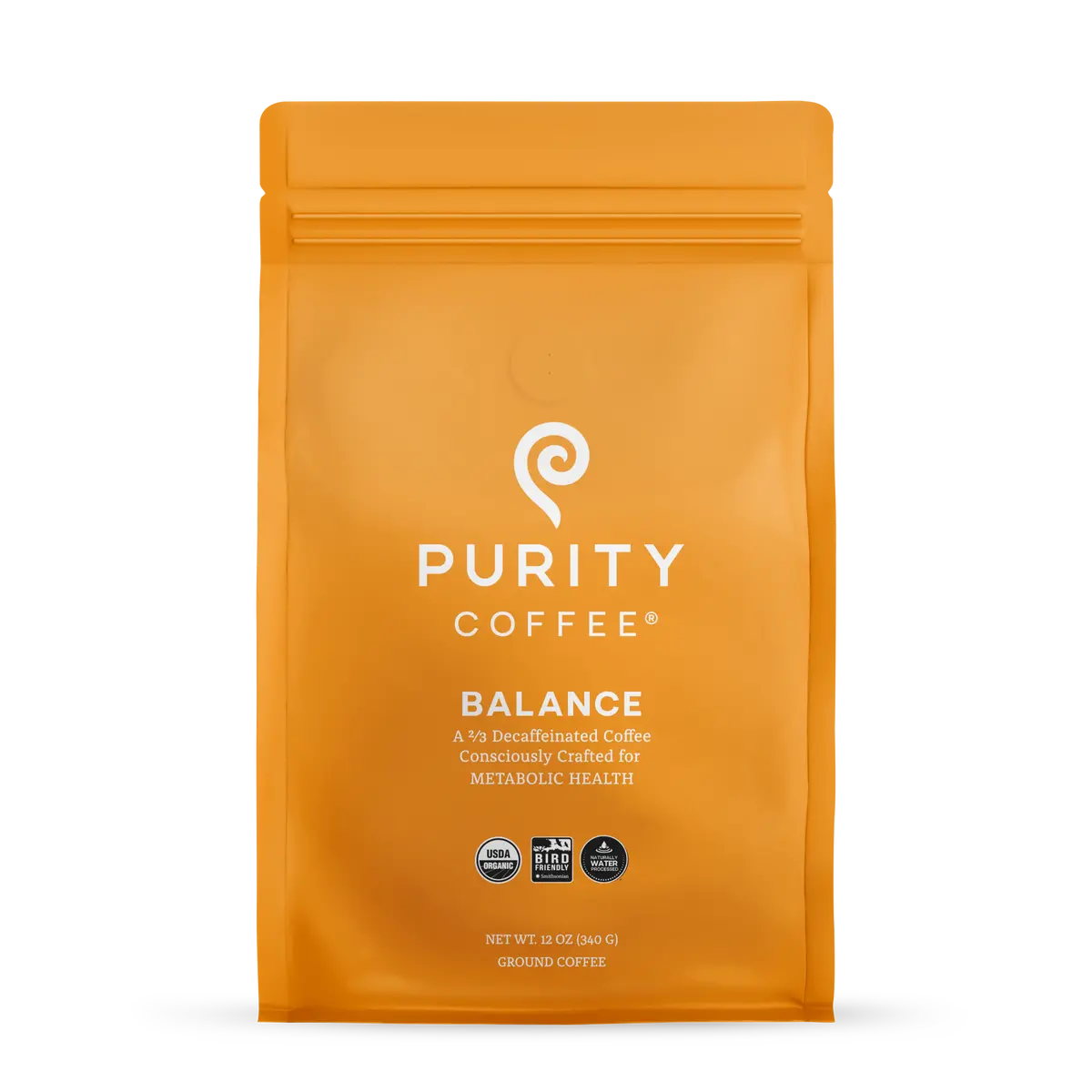 Purity Coffee Balance: ²/₃ Decaf Ground Coffee 1