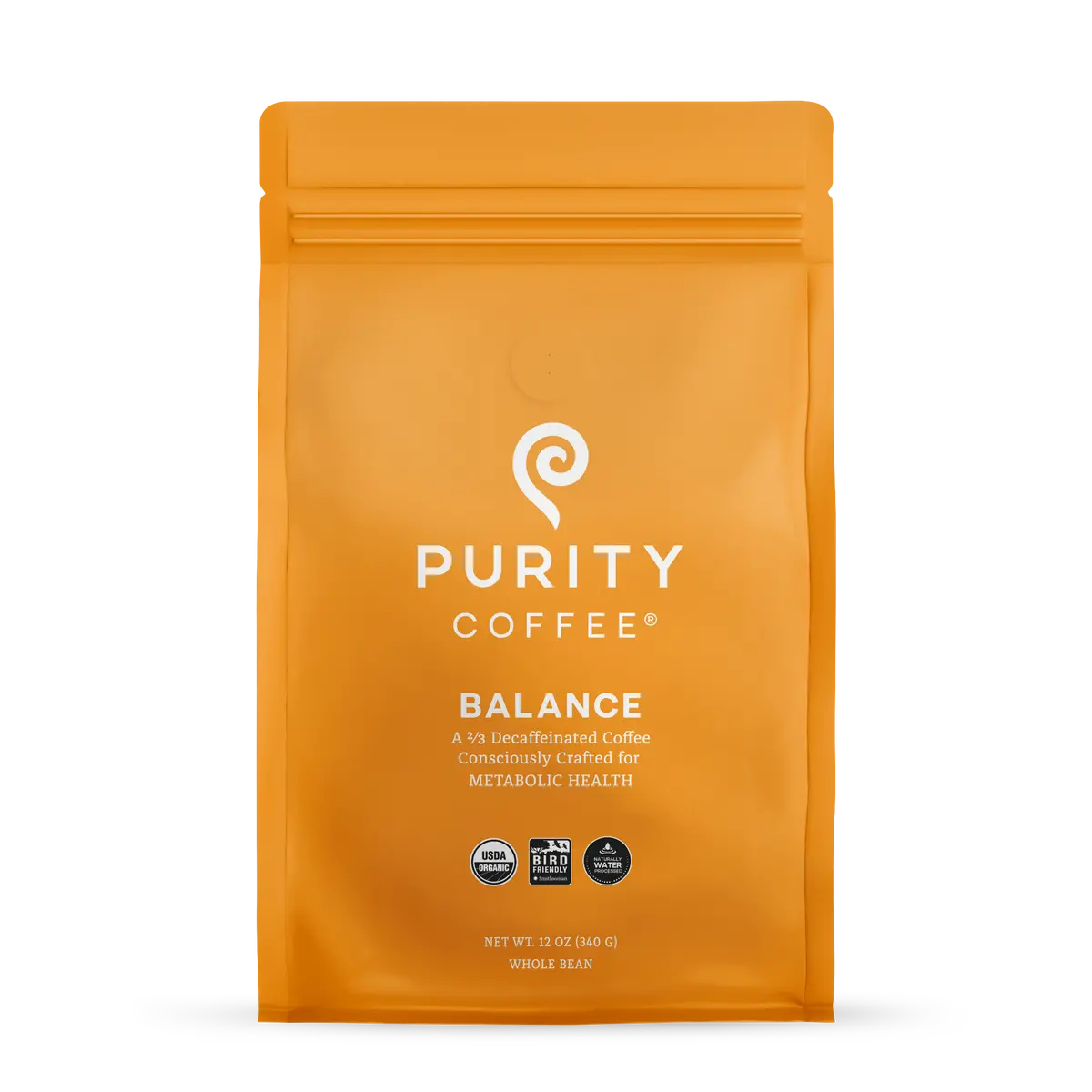Purity Coffee Balance: ²/₃ Decaf Whole Bean Coffee 1