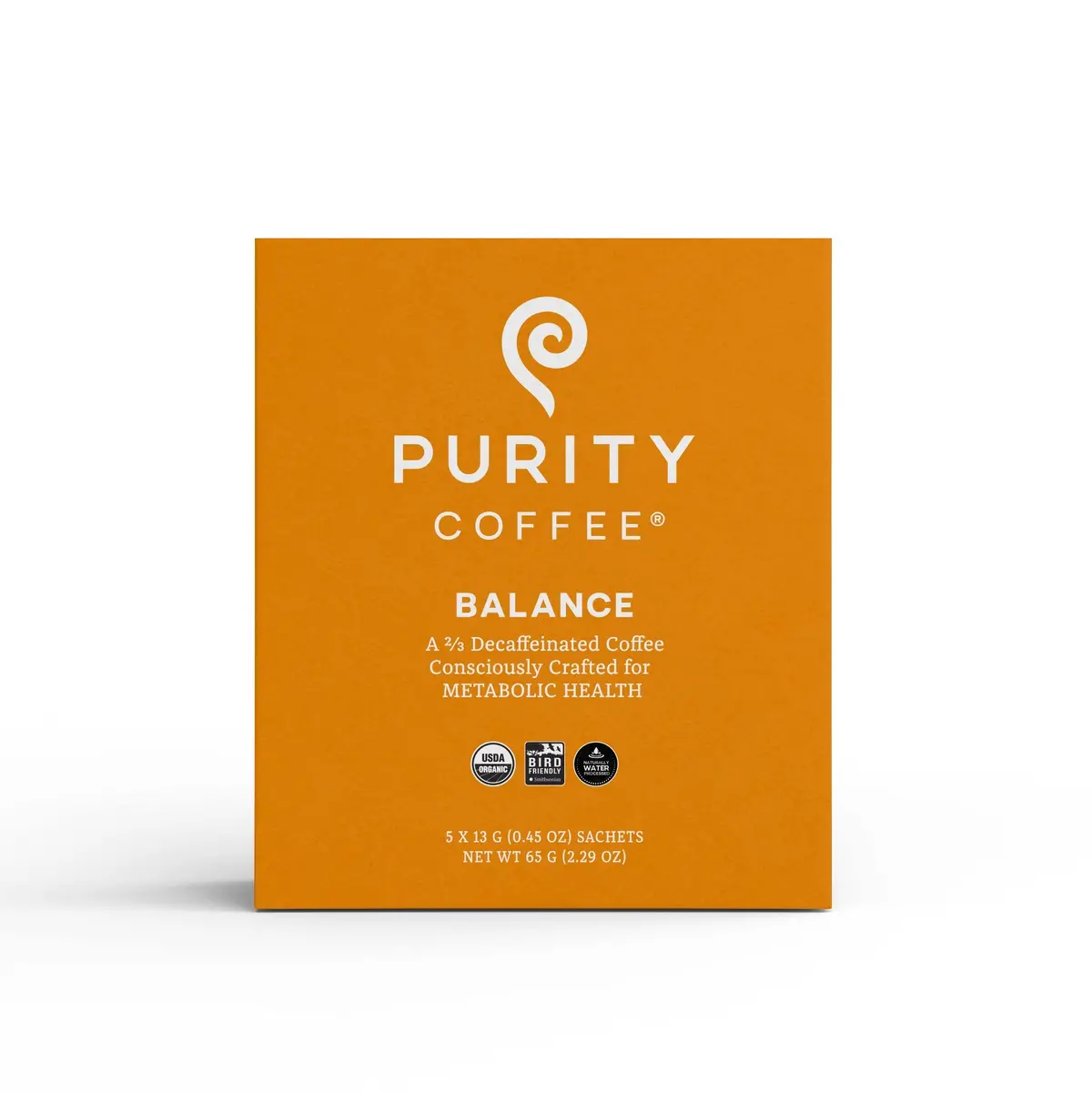 Purity Coffee Balance: ²/₃ Decaf Single-Serve Pocket Purity™ 2