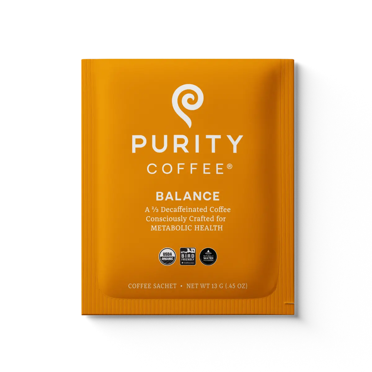 Purity Coffee Balance: ²/₃ Decaf Single-Serve Pocket Purity™ 1
