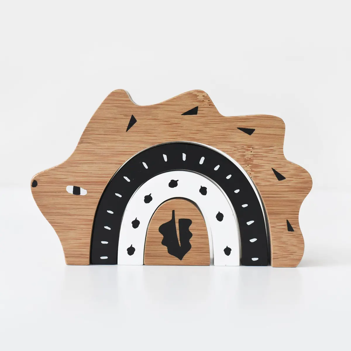 Wee Gallery Bamboo Nesting Hedgehog 1