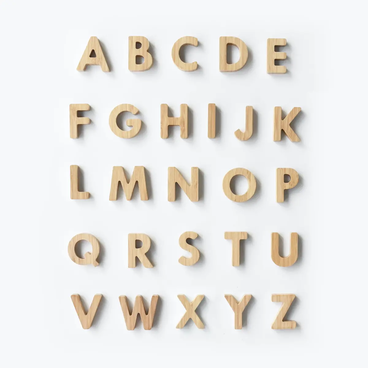 Wee Gallery Bamboo Alphabet 1