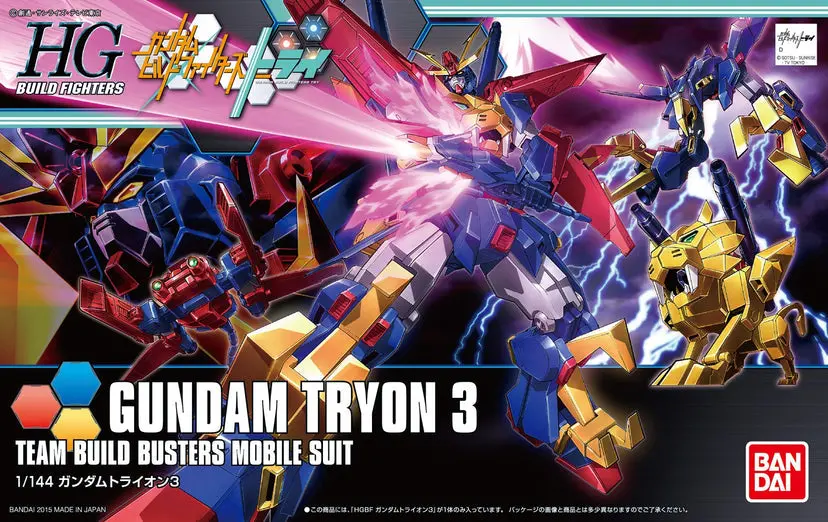 Hgbf 1/144 Gundam Tryon 3 1
