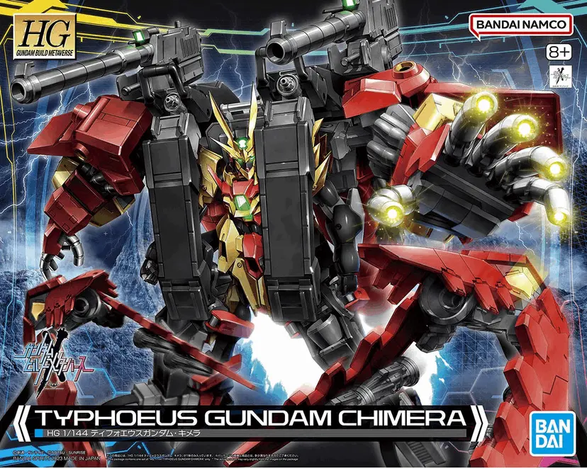 Hg 1/144 Typhoeus Gundam Chimera 1