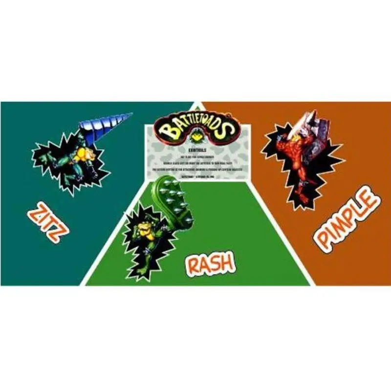 Battletoads Cpo - Control Panel Overlay 1