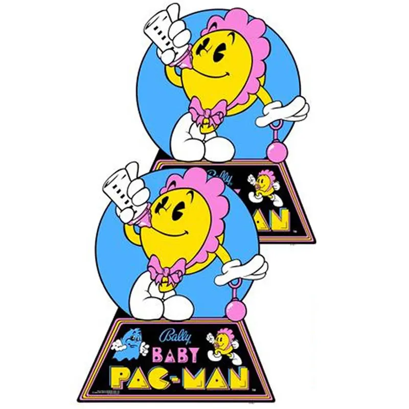 Baby Pac-Man Side Art 1