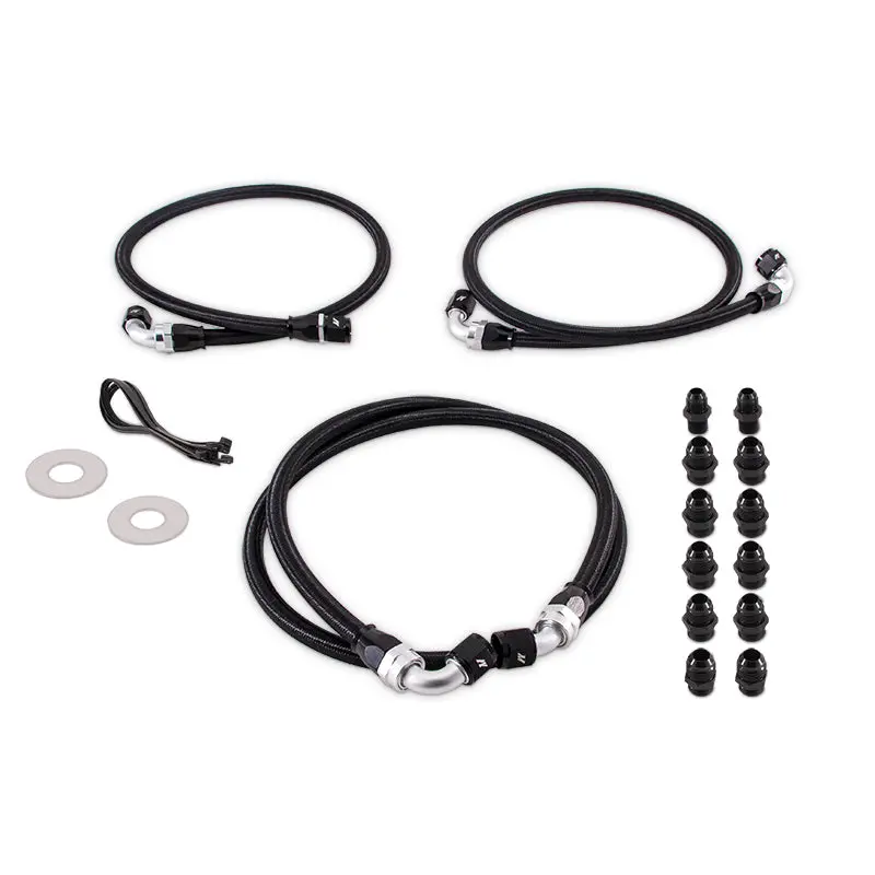 Mishimoto Transmission Cooler Line Kit For 2001–2005 Chevrolet/Gmc 6.6L Duramax Lb7 And Lly Trucks 1