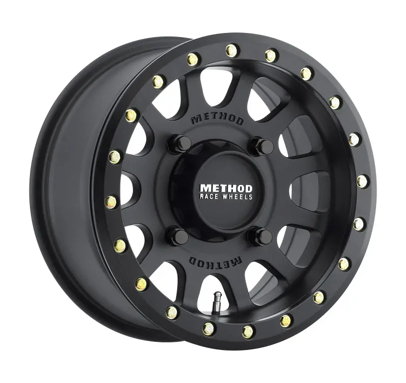 Method Mr401 Utv Beadlock Wheel – 14X7, 4X136, 4+3 / +13Mm Offset, Matte Black With Bh-H20875 Hub 1