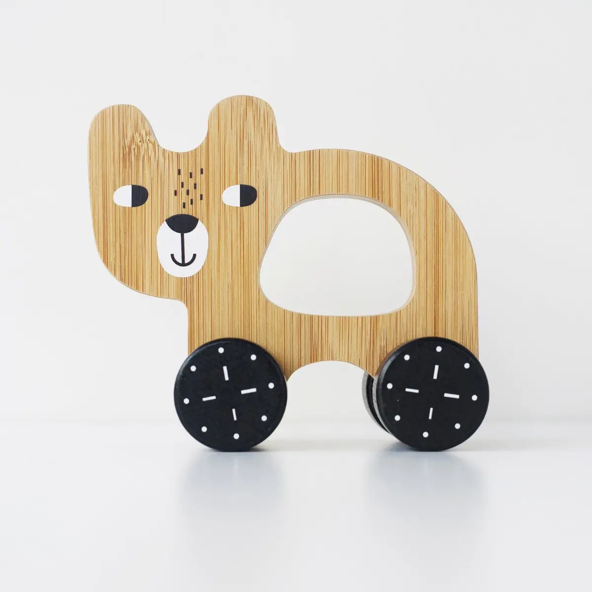Wee Gallery Bear Push Toy 1