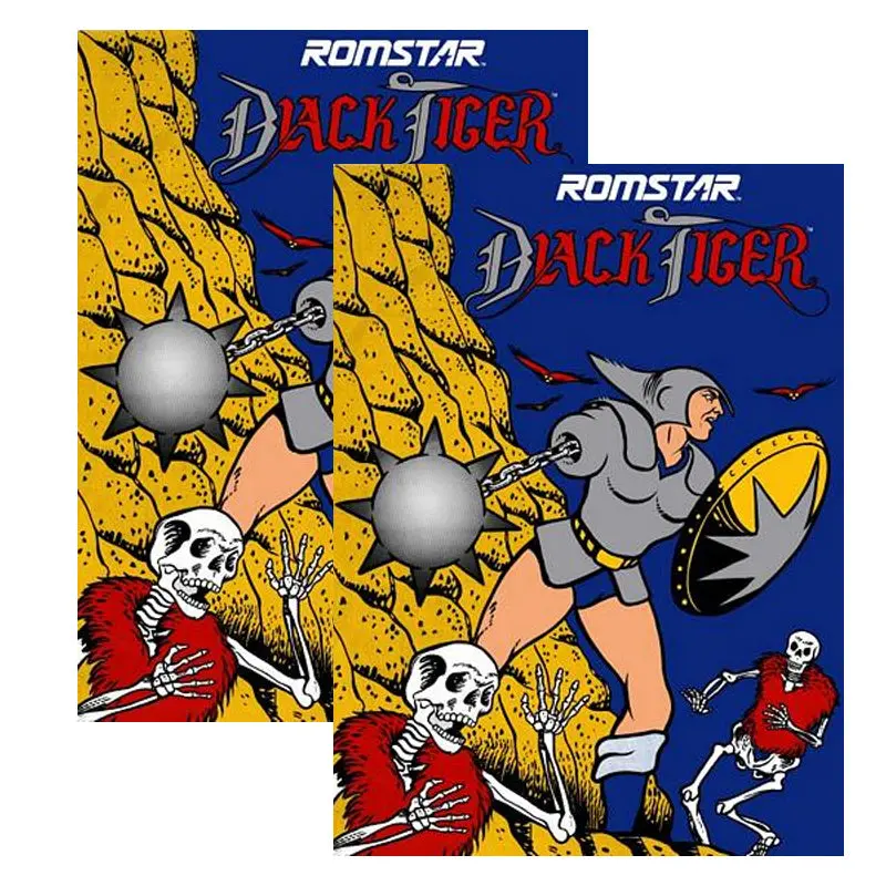 Black Tiger Side Art Decals 1