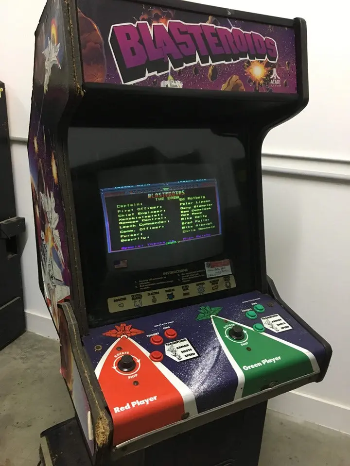 Blasteroids Cpo - Control Panel Overlay 2