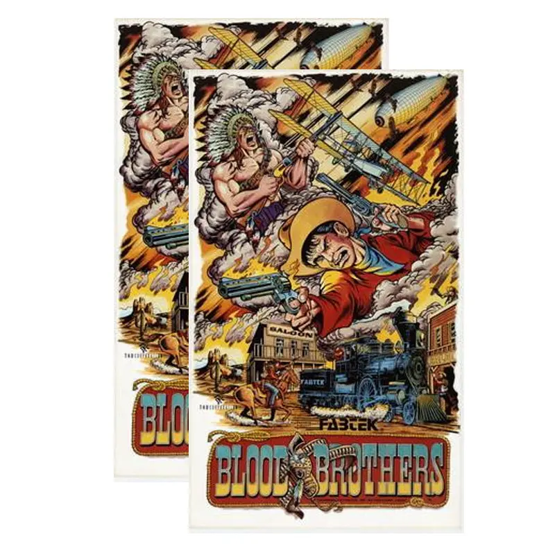 Blood Brothers Side Art Decals 1
