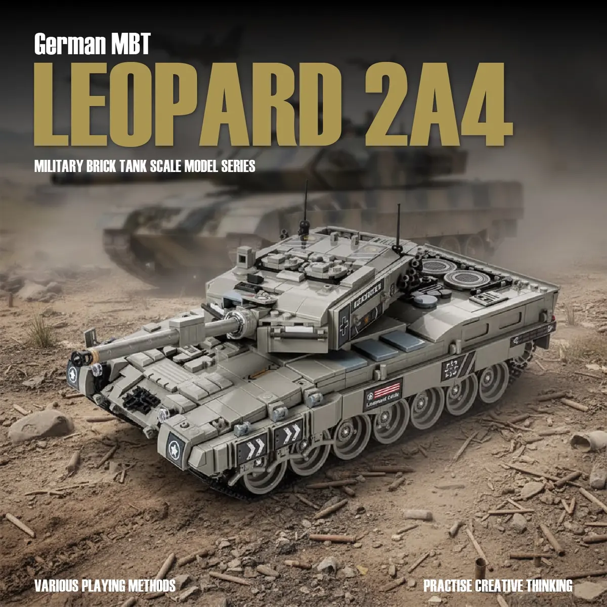 Panlos 632003 Leopard 2 Tank Brick 1