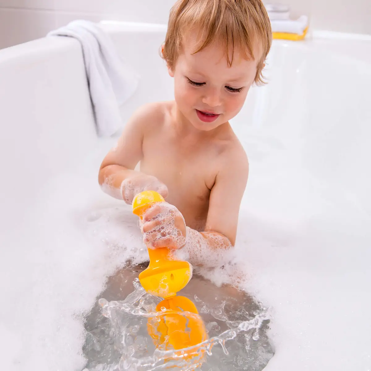 Haba Bubble Bath Whisk In Yellow 2