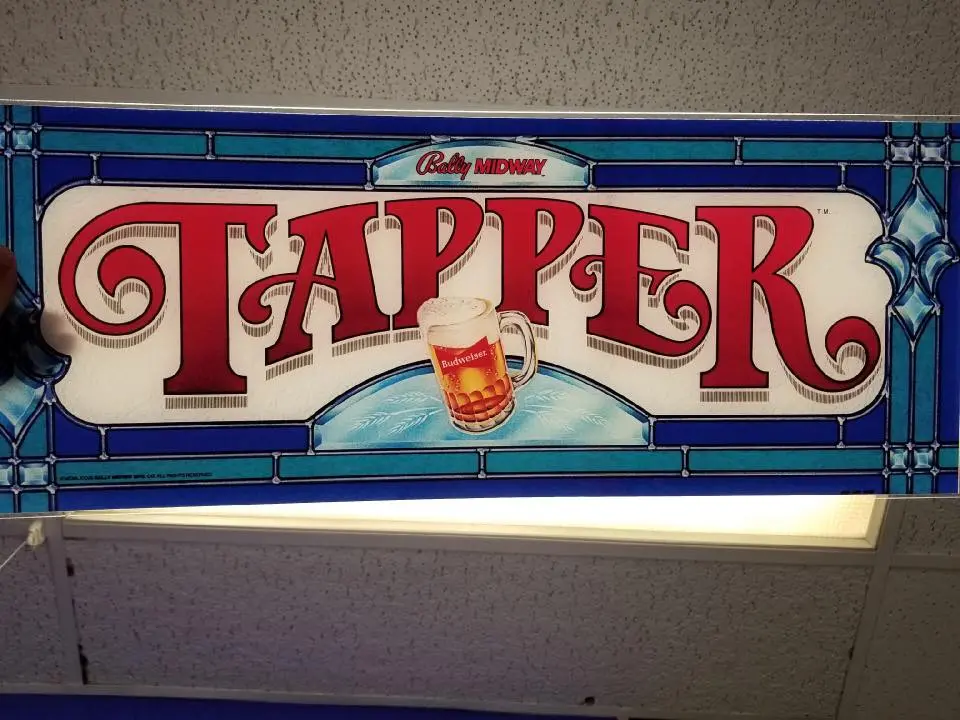 Tapper Arcade Marquee 1