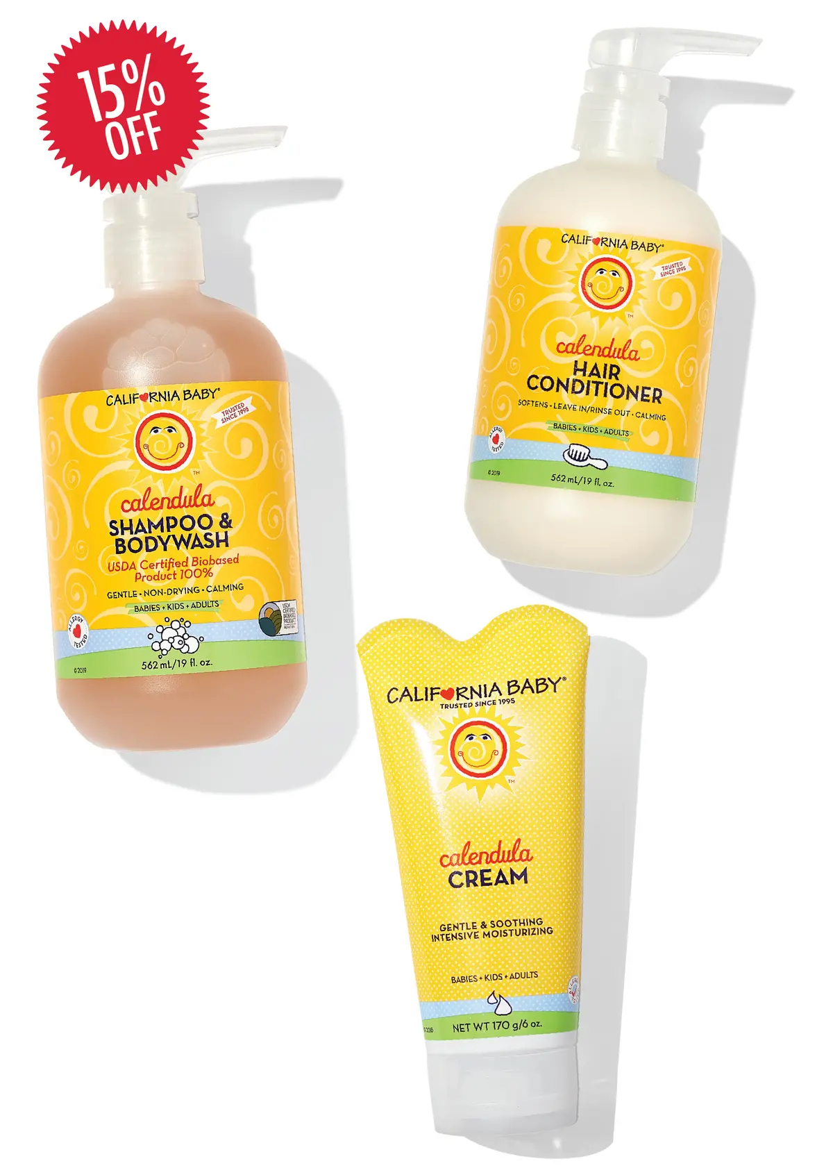 California Baby Calendula™ Soothing Bath Essentials 1