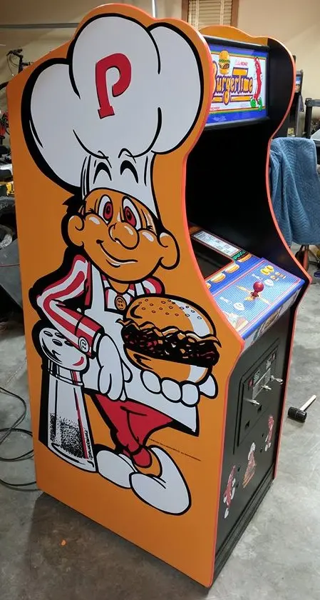 Burgertime Side Art Decal Set 1