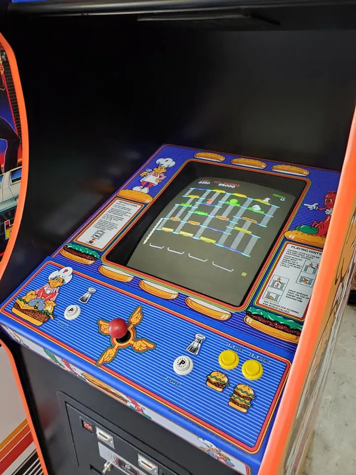 Burgertime Arcade Bezel 1