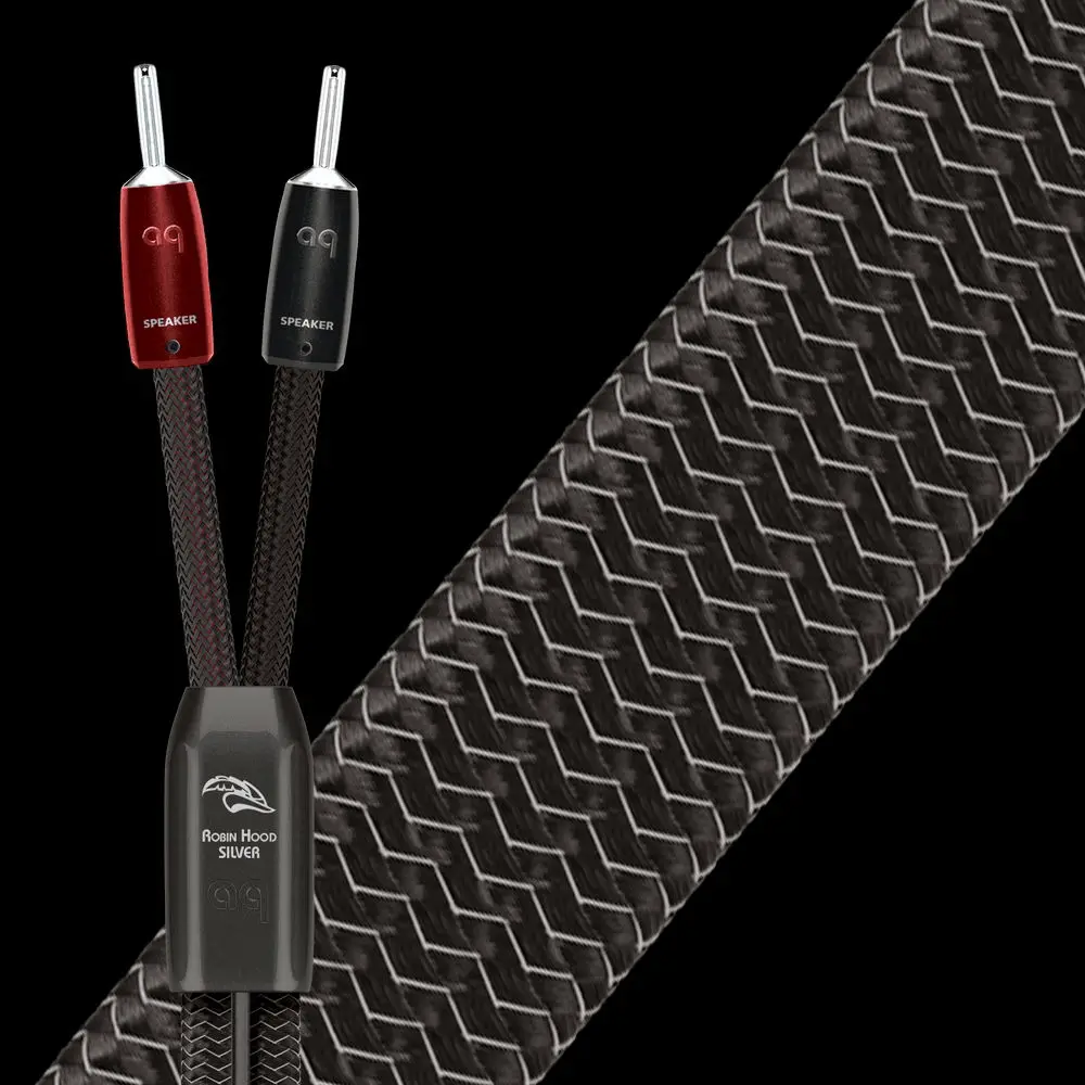 Audioquest Robin Hood Silver Speaker Cables (Pair) 1