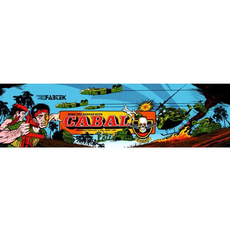 Cabal Arcade Marquee 1