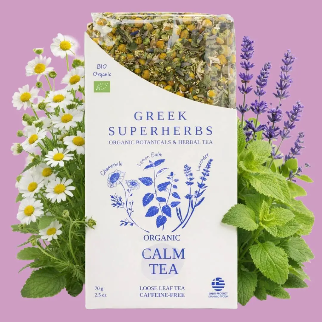 Greek Superherbs Calm Tea 1