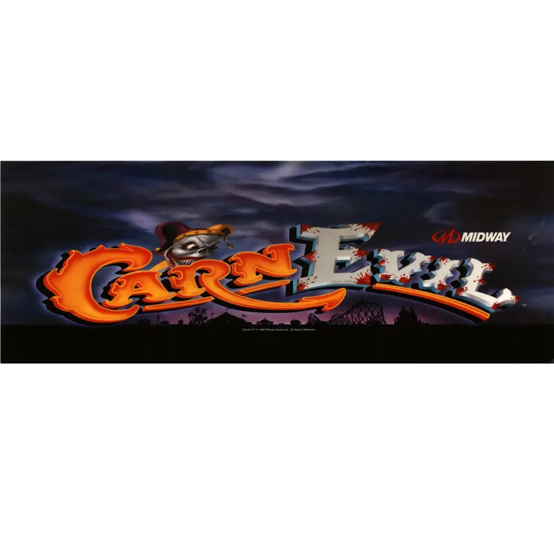 Carnevil Arcade Marquee 1