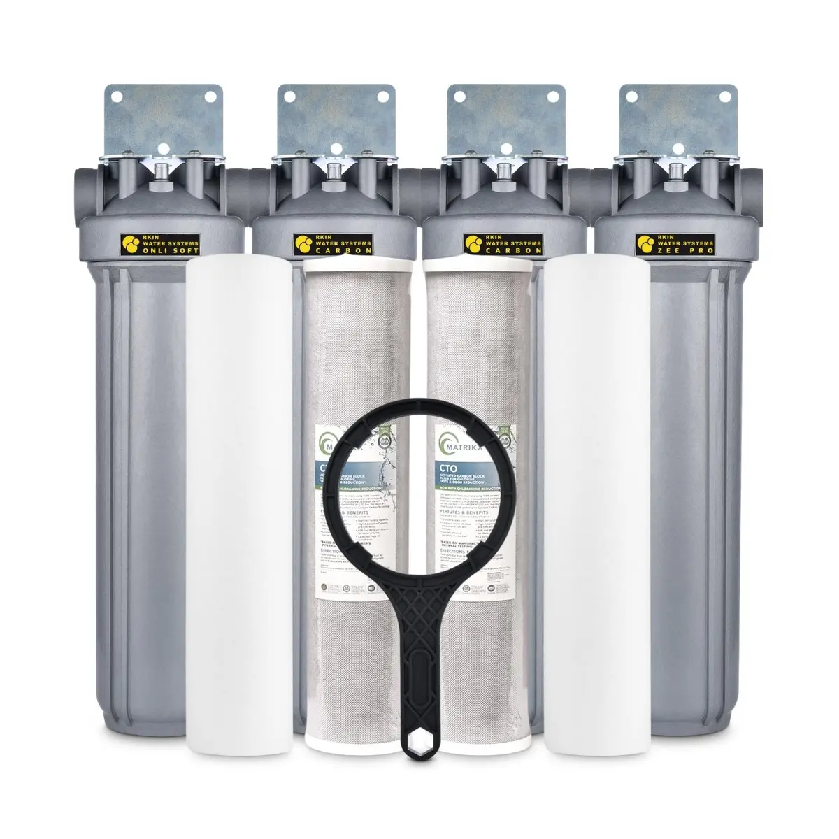 Cbs Onlisoft Salt-Free Water Conditioner Whole House Water Treatment System 1