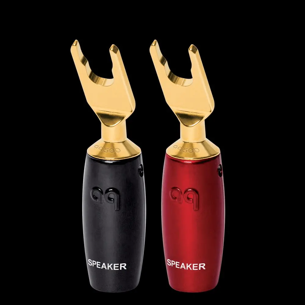 Audioquest 500 Series Multi-Spade Gold 1