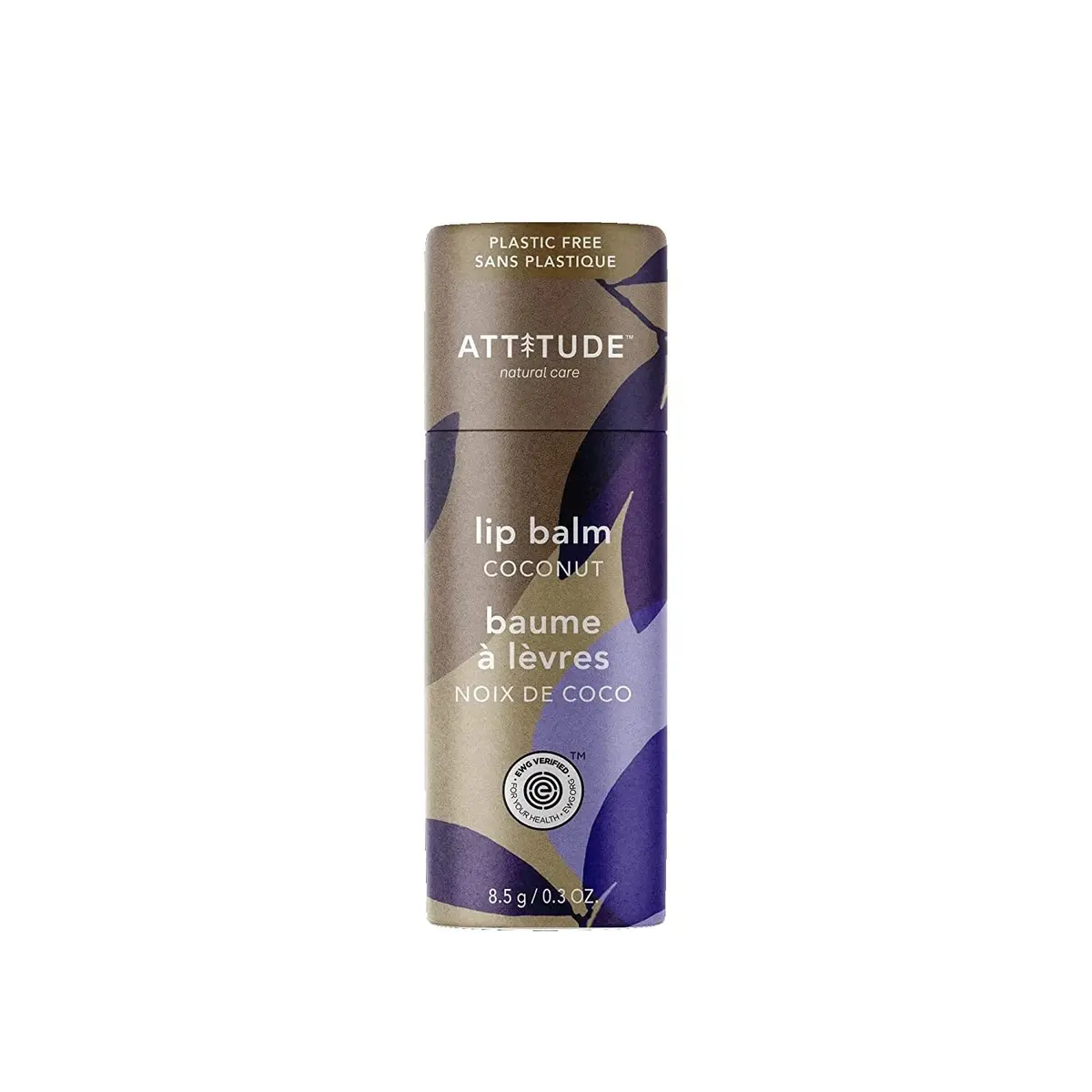Attitude - Coconut Lip Balm, 0.3 Oz (Pack Of 12) - Hydrating Lip Care 1
