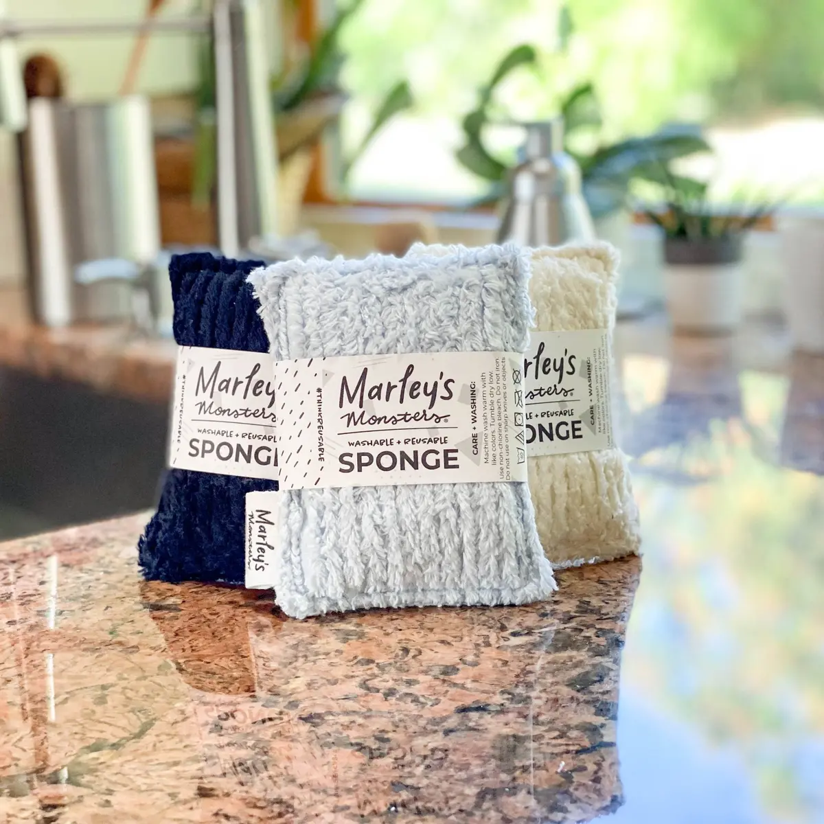 Marley's Monsters Chenille Washable Sponge 1