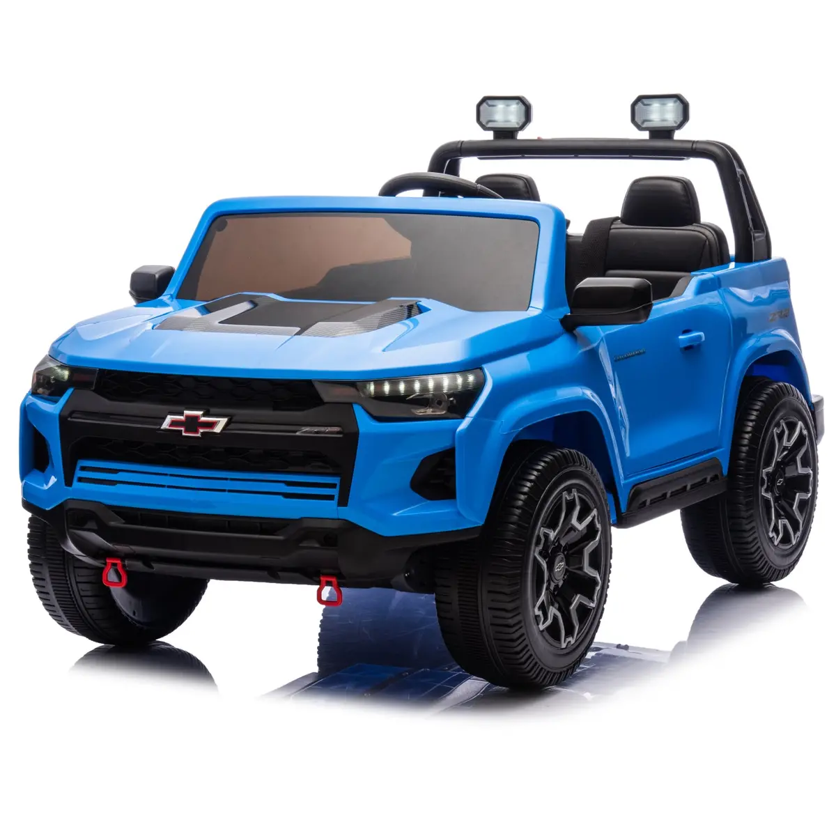 Chevrolet Colorado 24V Ride-On Truck For Kids By Voltz Toys – Licensed 2 Seater Electric Pickup With Remote & Mp3 (Zr2 & Z71 Styles) 1