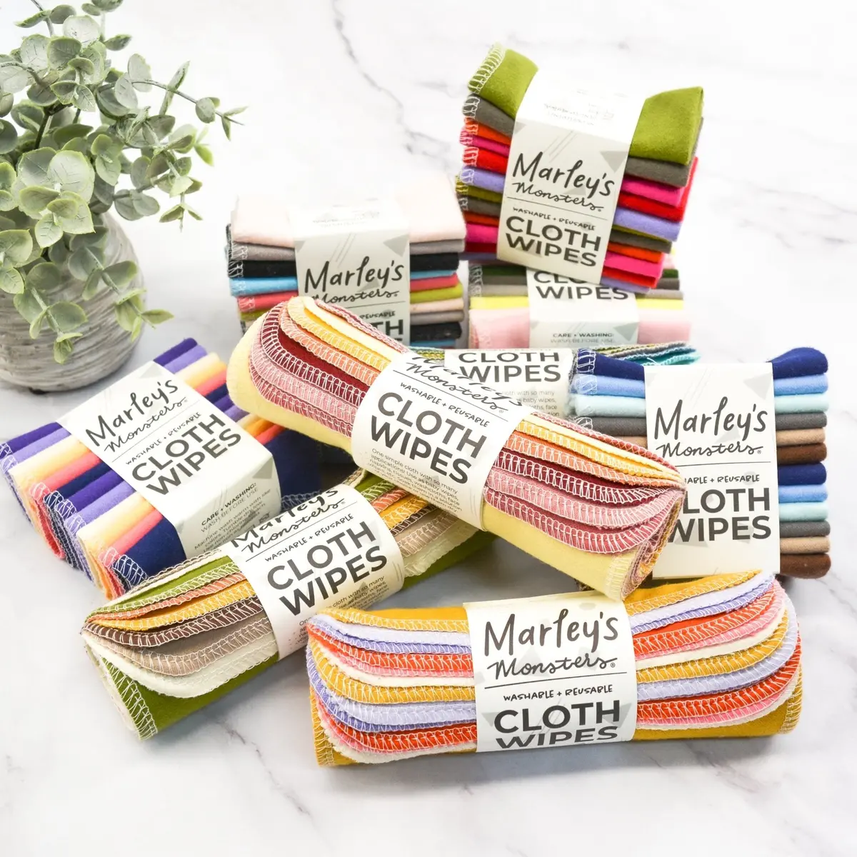 Marley's Monsters Cloth Wipes: Specialty Color Mixes 2