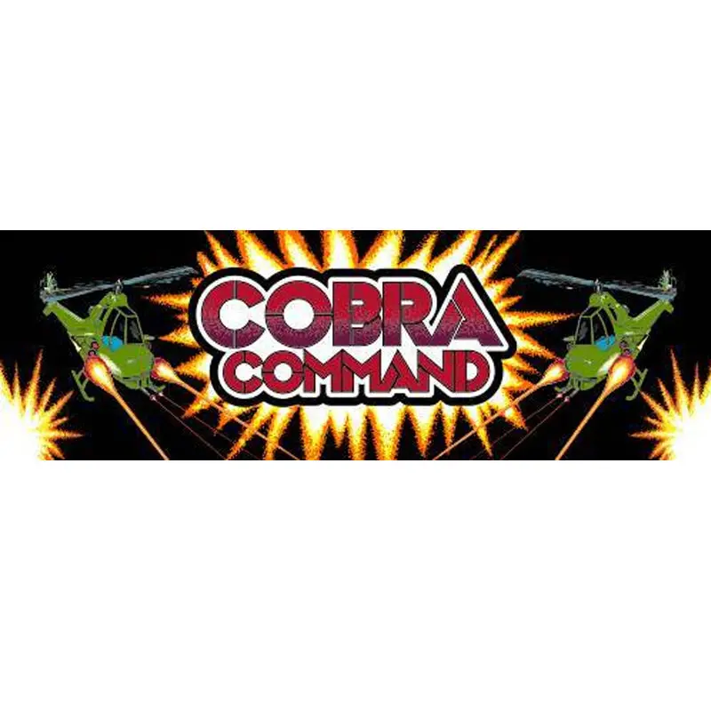 Cobra Command Arcade Marquee 1