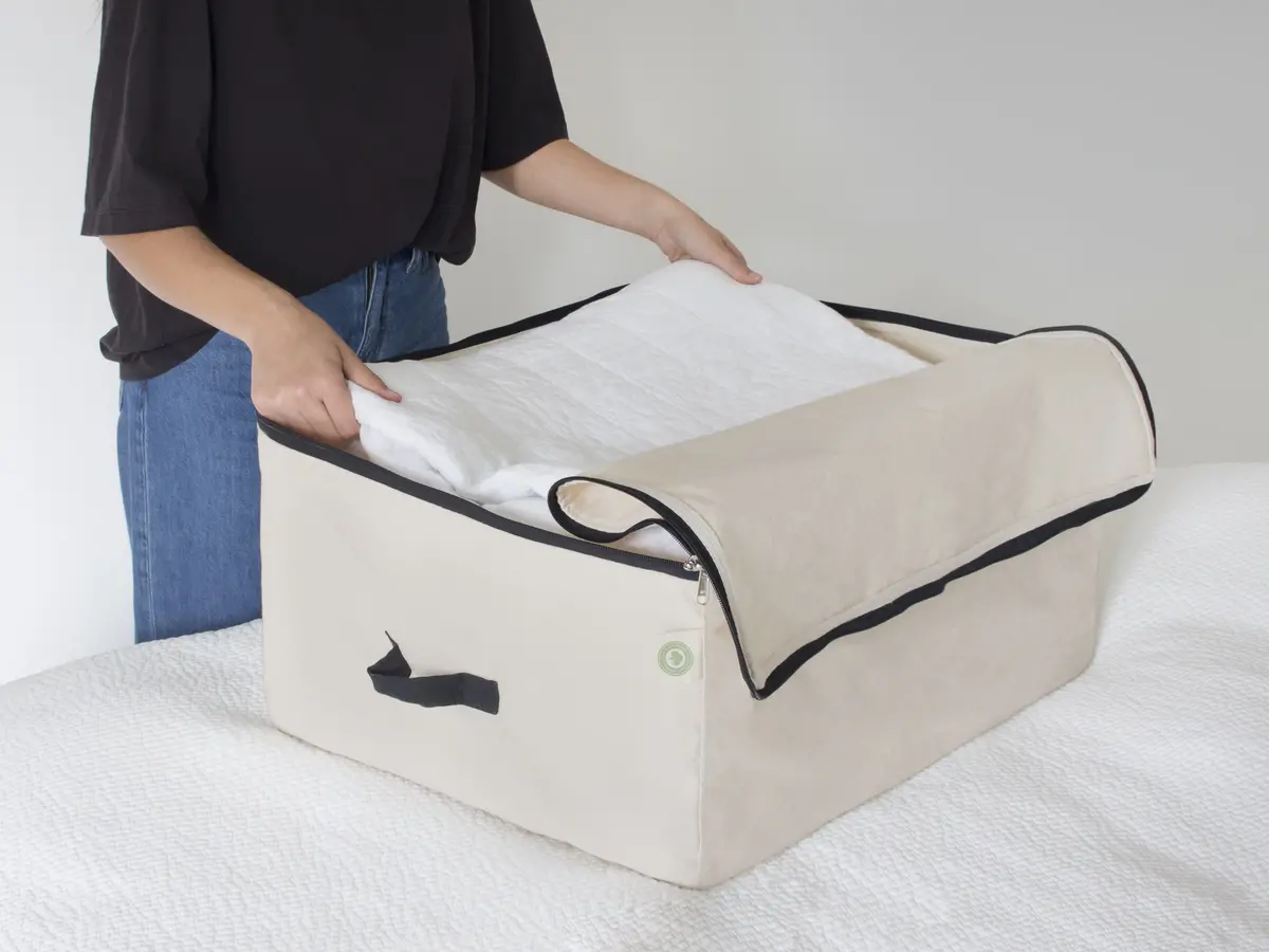Organic Cotton Mart Comforter Storage Bags 1