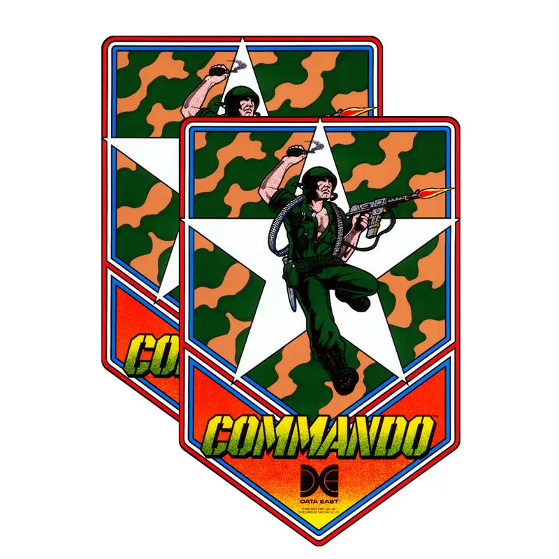 Commando Side Art Decal Set 1
