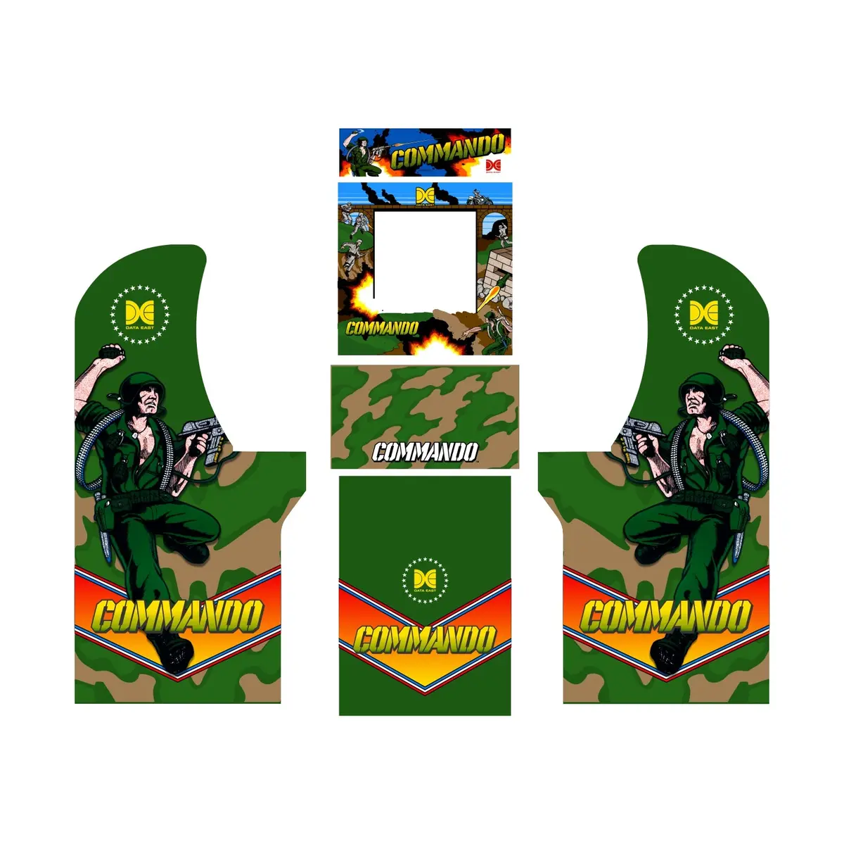 Arcade1up - Commando Art 1