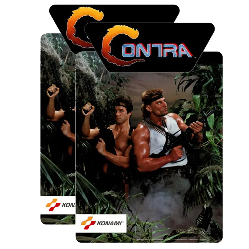 Contra Side Art Decals 1