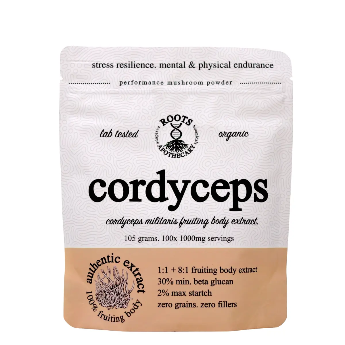 Roots Apothecary Cordyceps Mushroom Extract - Organic 2