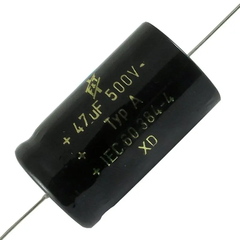 47 Μf @ 500 Vdc F&T Electrolytic 1