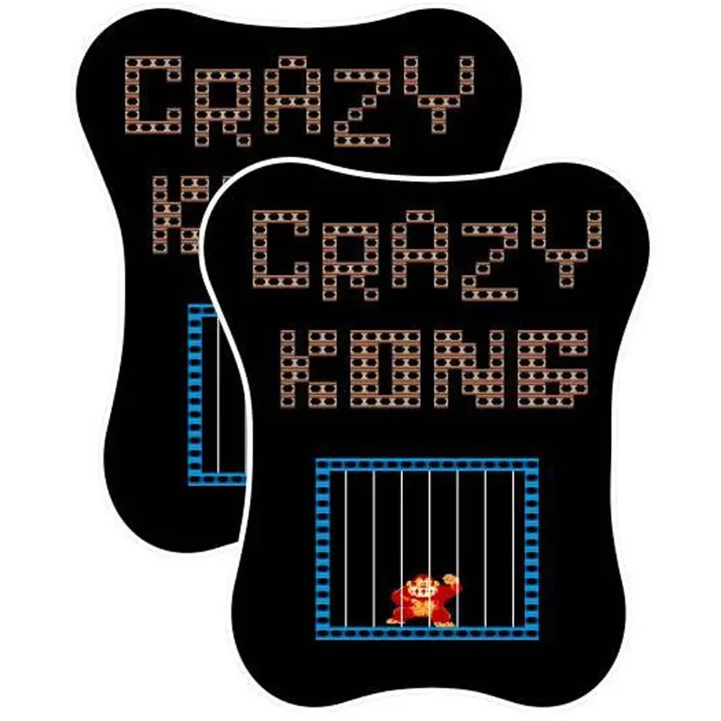 Crazy Kong Side Art Decal Set 1