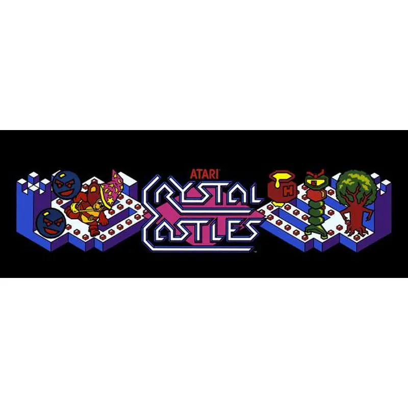 Crystal Castles Arcade Marquee 1
