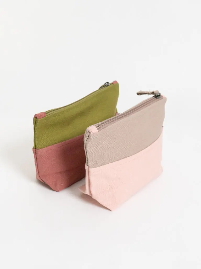 Terra Thread® Canvas Cosmetic Bag - Honua Pouch 1