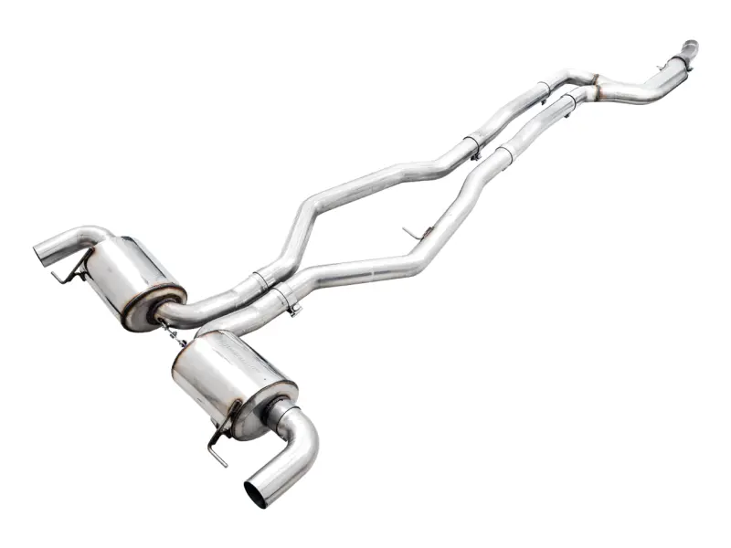 Awe Tuning Non-Resonated Touring Edition Exhaust For 2019+ Bmw M340I (G20) — Oem Tip Compatible 1