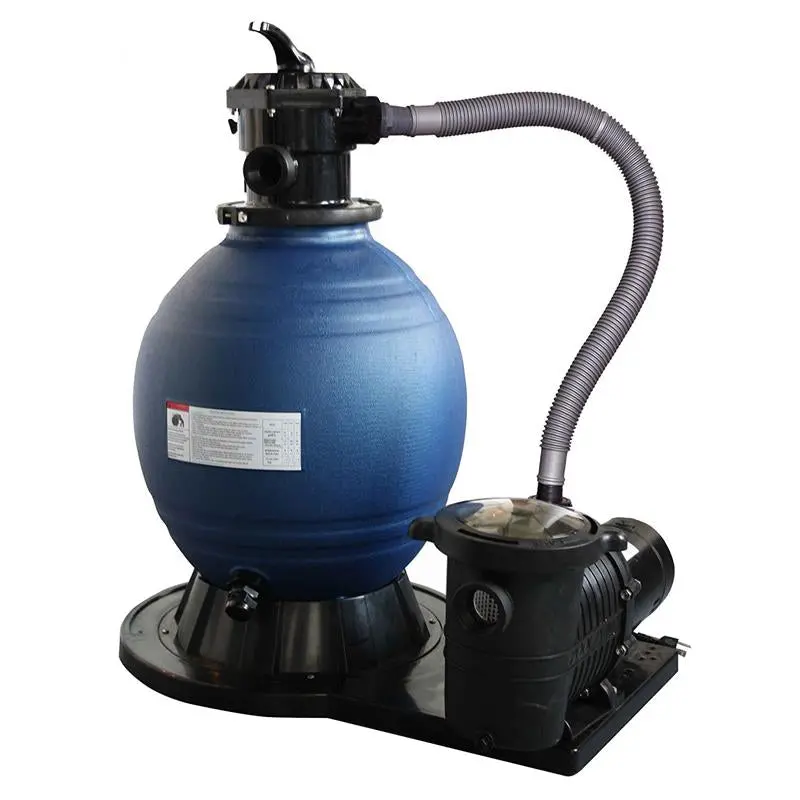 18" Sand Pool Filter System With 1 Hp Pump 1